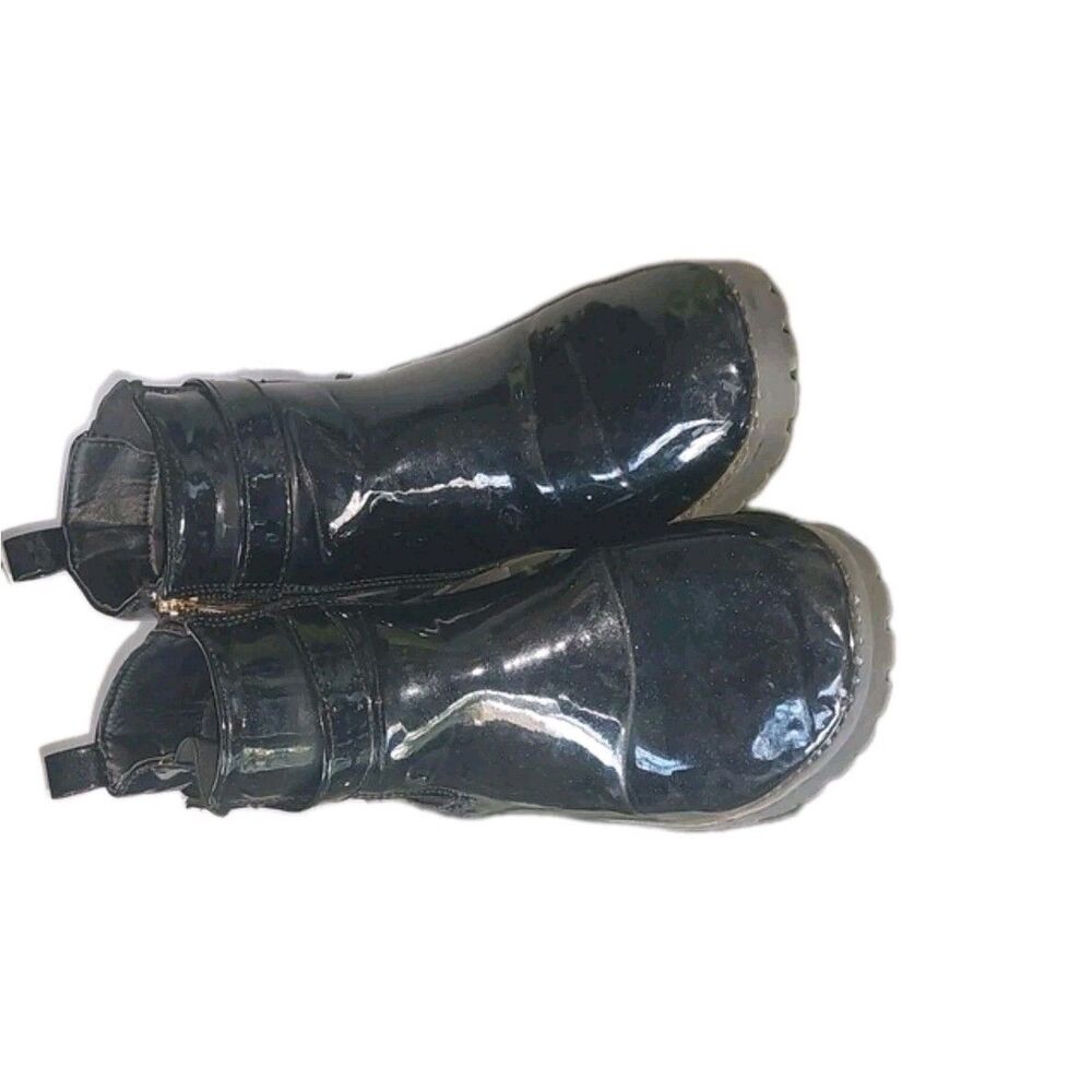 Tahari Glitter Boots Size 4 Girls Silver Glitter Ankle Boots